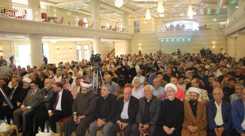 مهرجان خطابي في البقاع تضامنًا مع إيران وتهنئةً على انتصارها