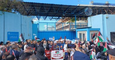 اعتصام في بيروت يرفض ممارسات الأونروا ضد الهوية الوطنية الفلسطينية